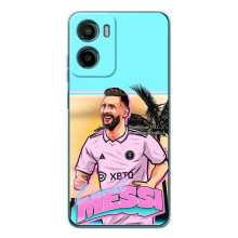 Чехлы для Мооторола Мото G06 Пауэр - Лео Месси Маями – Майами Месси