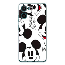 Чохли з принтом Міккі Маус на Motorola Moto G06 Power (Мордаха Мауса)