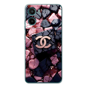 Чехол (Dior, Prada, YSL, Chanel) для Motorola Moto G06 Power – Шанель