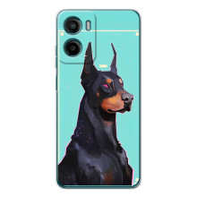 Чехол ДОБЕРМАН для Motorola Moto G06 Power – Король доберман
