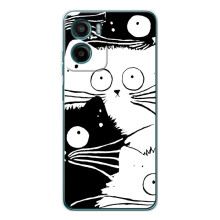 Бампер с изображением Котиков для Motorola Moto G06 Power – КОТИКИ