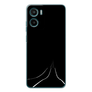 Чехол с картинками на черном фоне для Motorola Moto G06 Power – Дорога