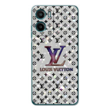 Чохол Стиль Louis Vuitton на Motorola Moto G06 Power (Яскравий LV)