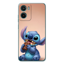 Чехол с рисунком Стич для Motorola Moto G06 Power – Стич с шоколадом