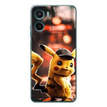 Чехол с Пикачу на Motorola Moto G06 Power – Милый Пикачу