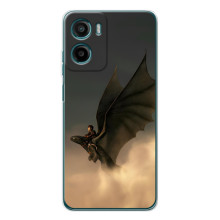 Чохол з принтом дракон Беззубик Motorola Moto G06 Power – Дракон Беззубик