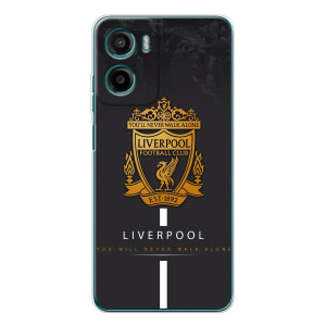 Силиконовые Чехлы принт Футбол на Motorola Moto G06 Power – Liverpool