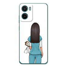 Силиконовый бампер (Работники) на Motorola Moto G06 Power – Доктор