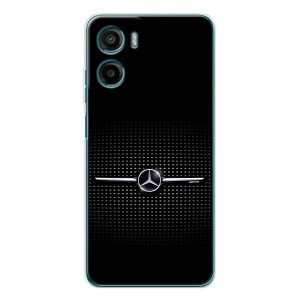 Силиконовый бампер с картинкой машины на Motorola Moto G06 Power – Mercedes