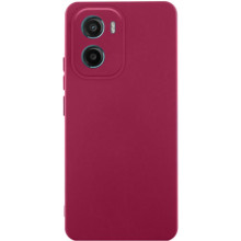 Чехол Silicone Cover Ummi Lakshmi Full Camera (AA) для Motorola Moto G06 – Бордовый