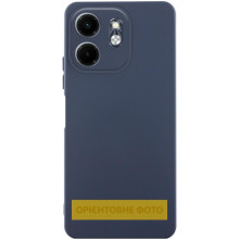 Чохол TPU GETMAN Liquid Silk Full Camera для Motorola Moto G06 – Синій