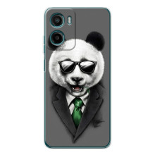 Чохли з Пандами на Motorola Moto G06 – Панда в окулярах