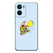 Чохли з Патріком на Motorola Moto G06 (Патрік із подушкою)