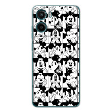 Чохли з принтом Міккі Маус на Motorola Moto G06 (Колаж Микки Маус)