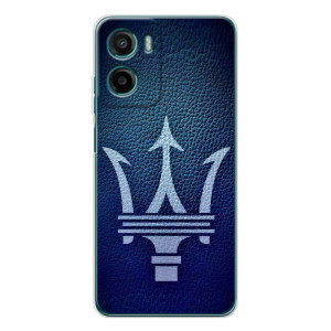 Чохли з тематикою "Круті машини" на Motorola Moto G06 – Лого Maserati