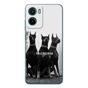 Чехол ДОБЕРМАН для Motorola Moto G06 – Три добермана