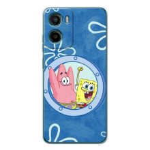 Чехол Губка Боб для Мо foretoldого Мото Г06 (В иллюминаторе)