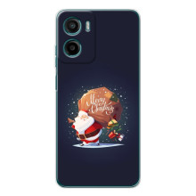 Чохол Санта Клаус для Motorola Moto G06 – Подарунки від Санти