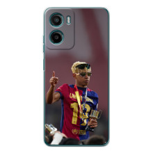 Чехол с футболистом Ламин Ямаль Motorola Moto G06 (Lamine Yamal)