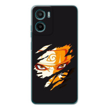 Чохол з картинкою Наруто Аніме для Motorola Moto G06 – Взгляд Наруто
