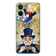 Популярные Чехлы с картинками для Мо foretoldого Мото Г06 (Монополия Мен)