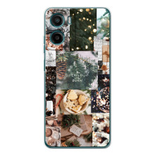 Рождественские, Праздничные Чехлы для Мо foretoldого Мото Г06 (Рождественский коллаж)