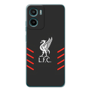Силиконовые Чехлы принт Футбол на Motorola Moto G06 – Эмблема Liverpool