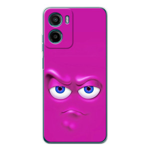 Силиконовые Чехлы (смешные стикеры) для Motorola Moto G06 – Хитрая мордочка