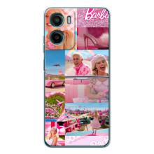 Силиконовый Чехол Барби Фильм на Motorola Moto G06 (Барби стиль)