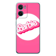 Силиконовый Чехол Барби Фильм на Motorola Moto G06 (Лого Барби)