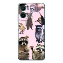 Силіконовий Чохол з Энотами  на Motorola Moto G06 – Смішні Єноти