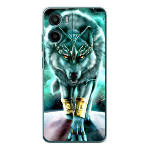 Защитные чехлы для Мо foretoldого Мото Г06 (AlphaPrint) (ХИТ продаж) ВОЛК