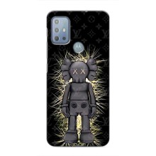 Чехлы для Motorola MOTO G10 - Bearbrick Louis Vuitton (PREMIUMPrint) (Bearbrick LV)