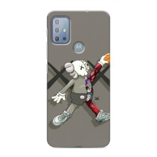 Чехлы для Motorola MOTO G10 - Bearbrick Louis Vuitton (PREMIUMPrint) (Беарбрик Джордан)