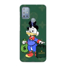 Чехлы для Motorola MOTO G10 - Скрудж МакДак Louis Vuitton (PREMIUMPrint) (Богатая Утка)