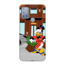 Чехлы для Motorola MOTO G10 - Скрудж МакДак Louis Vuitton (PREMIUMPrint)