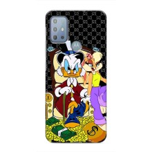 Чехлы для Motorola MOTO G10 - Скрудж МакДак Louis Vuitton (PREMIUMPrint) (Стильная Утка)
