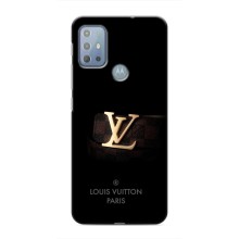 Чехлы Луи Витон для Motorola MOTO G10 (AlphaPrint - LOUIS VUITTON) (ремешок LV)