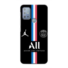 Чохли PSG для Motorola MOTO G10 (AlphaPrint) (футболка ПСЖ)