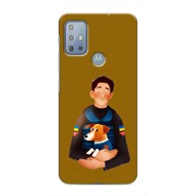 Чехлы с картинкой собаки Патрон для Motorola MOTO G10 (AlphaPrint) (ЗСУ Патрон)