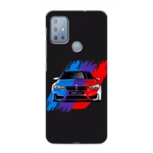 Чехол BMW для Мото G10 – Цветная БМВ