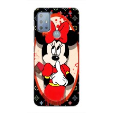 Чехол Disney Mouse Motorola MOTO G10 (PREMIUMPrint) (Минни Маус ЛВ)