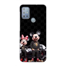 Чехол Disney Mouse Motorola MOTO G10 (PREMIUMPrint) (Семья Маусов)
