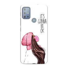 Чехол с печатью для Motorola MOTO G10 - (Мода) (AlphaPrint) (Коронавирус)