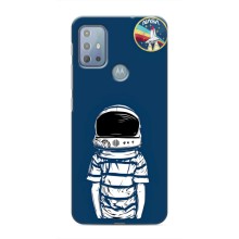 Чохол NASA для Motorola MOTO G10 (AlphaPrint) (Хлопчик в шоломі)