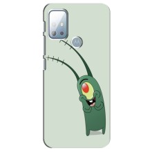 Чехол с картинкой "Одноглазый Планктон" на Motorola G10 (Милый Планктон)