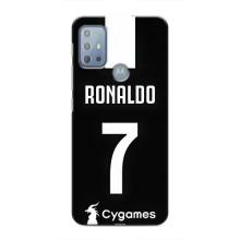 Чехол Криштиану Роналду для Motorola MOTO G10 (AlphaPrint) (RONALDO 7)