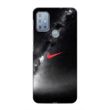 Чохол для Motorola MOTO G10 - з принтом Найк (AlphaPrint) (Найк червоний)
