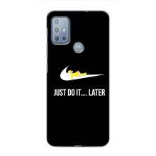 Чехол с Симпсонами для Motorola MOTO G10 (VPrint) (Гомер Later)