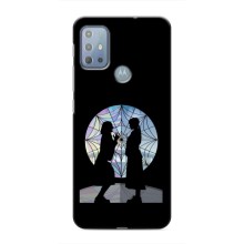 Чехлы Венсдей на Motorola MOTO G10 Уэнсдей (AlphaPrint) (комната Уэнздей)